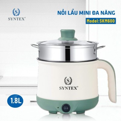 Nồi Lẩu Mini Đa Năng Syntex SKM600 1.8L