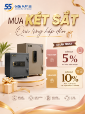 MUA KÉT SẮT – QUÀ TẶNG HẤP DẪN CÙNG ĐIỆN MÁY 5S