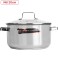 Bộ nồi Inox 3 đáy cao cấp Happy Cook Milan HC-06MLGX