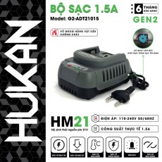 Bộ sạc Hukan G2-ADT21015 1.5Ah