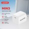 Bộ củ + cáp sạc Quaker Min3 TypeC to TypeC - 25W