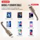 Dây cáp sạc Quaker X91 Type C-Lightning (C-ip) - 6A 1.5M