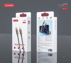 Dây cáp sạc Quaker X91 Type C-Lightning (C-ip) - 6A 1.5M