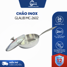 Chảo inox 304 chống dính Glaub MC26