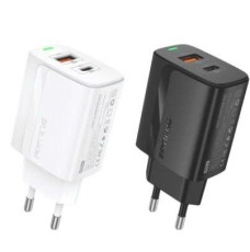 Bộ sạc điện thoại (gồm củ sạc và dây cáp sạc PD dài 1m), nhãn hiệu: FONENG, model: 3C-100, điện áp AC200-240V, công suất 20W