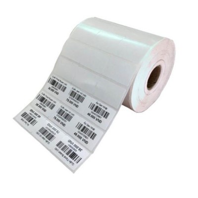 Decal Nhiệt 3 Tem 25x15 mm , Cuộn 30m (Cuộn 6000 Tem)