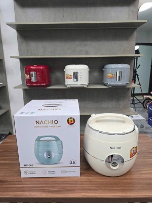 Nồi cơm điện Nachio 003 lòng Inox 2L