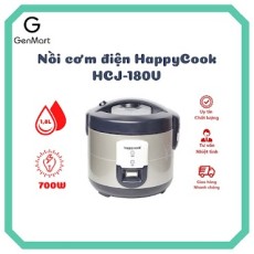 Nồi cơm điện sản gài 1.8L HAPPYCOOK, HCJ-180V