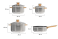 Bộ nồi 4 món inox 5 đáy Sunhouse SHG789