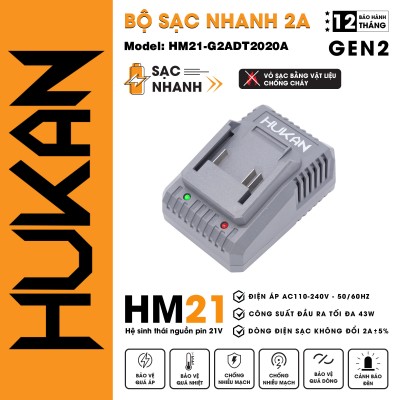 BỘ SẠC NHANH 2A (GEN 2) HM21-G2ADT202A HUKAN