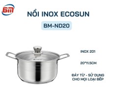 Nồi đơn inox ECOSUN BM-ND20