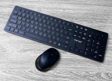 Bộ Bàn phím chuột không dây Forter KM8800 (USB/pin AA)