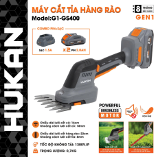 Máy cắt tỉa hàng rào Hukan (GEN1) G1-GS400