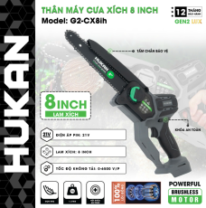 THÂN MÁY CƯA XÍCH 8 INCH Hukan G2-CX8ih