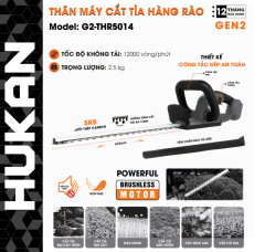 Thân Máy Cắt Tỉa Hàng Rào Hukan (GEN2) G2-THR5014