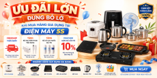 ƯU ĐÃI LỚN - ĐỪNG BỎ LỠ - KHI MUA HÀNG GIA DỤNG TẠI ĐIỆN MÁY 5S
