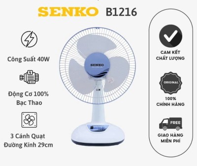 Quạt để bàn Senko 1216