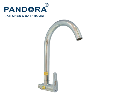 Vòi rửa bát đơn cao cấp cắm tường cứng PANDORA PA 8105B