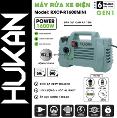 Máy Rửa Xe Dùng Điện 220V Hukan RXCP-R1600MINI