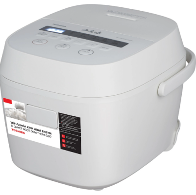 Nồi cơm điện tử Toshiba 1.8 lít RC-18DR5UVN(W)