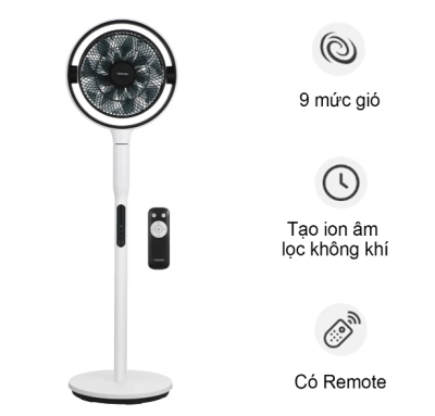 Quạt cây tuần hoàn Toshiba F-DSC80XVN(W) - có điều khiển