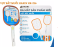 Vợt Bắt Muỗi HAKIN HK-226 | Vợt Muỗi Sạc Điện Pin Lithium | Có Đèn LED |