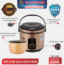 Nồi Cơm Điện Nắp Gài Mariiko MR-8838