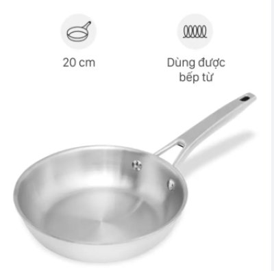 CHẢO INOX PHI 20cm