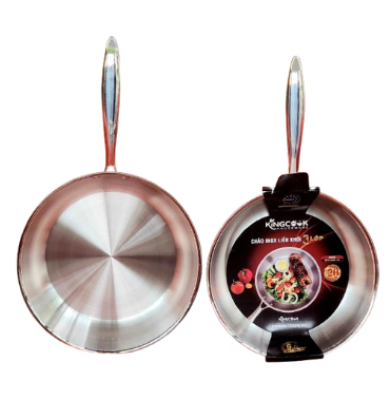 Chảo inox chống dính Kingcook 3 lớp size 28cm
