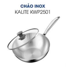 Chảo inox 304 lòng sâu Kalite KWP2501 chống dính chống xước