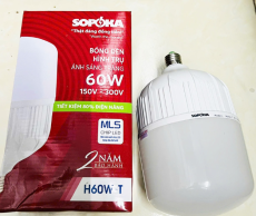 Bóng đèn LED chiếu sáng hình trụ H60W-T