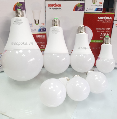 Bóng đèn LED tròn 7W BT7