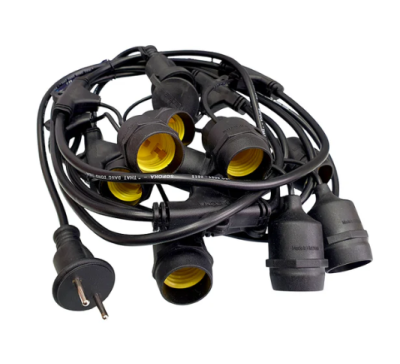 Dây đèn 10m 20 bóng thả SOPOKA DD15 đuôi đèn E27, công suất 1000W