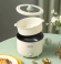 Nồi Lẩu Mini Điện Đa Năng Kèm Khay Hấp OZHU