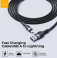 Dây cáp sạc Voltme VTM 2402 USB-Lightning - 1 .0M - 2.4A