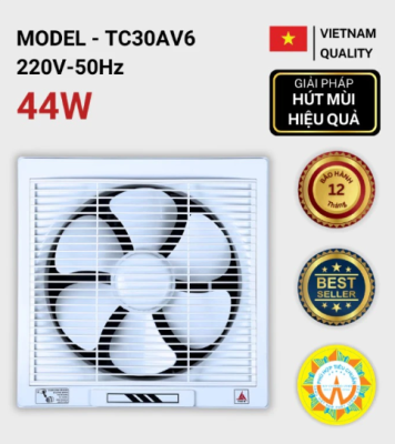 Quạt thông gió gắn tường Tico TC-30AV6