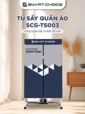 Tủ sấy quần áo SMART CHOICE SCG - TS003