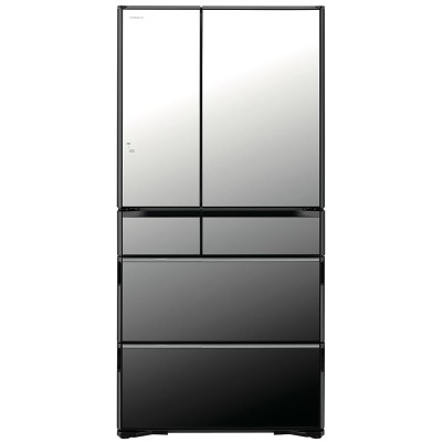 Tủ lạnh 735L 6 cánh Hitachi R-WXC74X-X màu gương pha lê