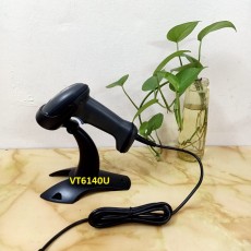 Máy quét mã vạch Vintech VT6140U - Có dây, có chân đế, quét tự động trên chân đế. Phù hợp sử dụng bán hàng quần áo, giày dép, kiểm kho, shiper