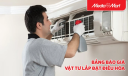 BẢNG BÁO GIÁ VẬT TƯ & CÔNG LẮP ĐẶT ĐIỀU HÒA