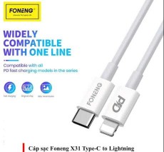 Dây sạc điện thoại X31 PD