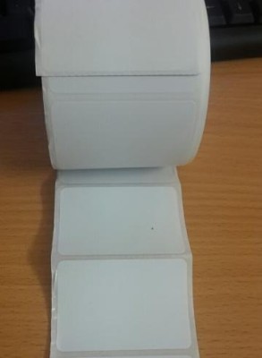 Decal nhiệt in tem nhãn khổ 78x80mm, cuộn 30m