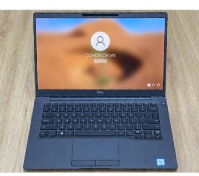 Laptop Dell 7400-i7 8665U - Ram8G SSD 256 màn 14 FHD vỏ Carbon