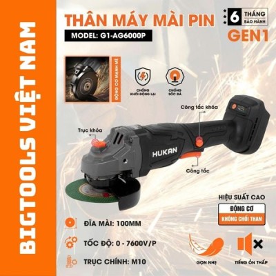 COMBO THÂN MÀI KÈM PIN VÀ SẠC (GEN 1) G1-CB8050AG HUKAN