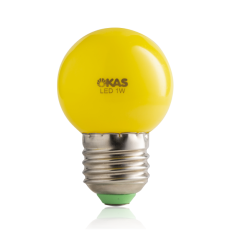 Bóng đèn LED trang trí G45V (màu vàng)