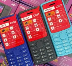 Goly C107 4G đen