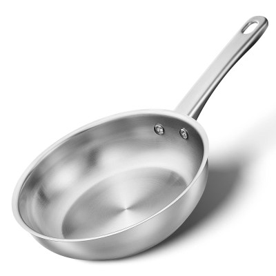 Chảo inox cầm tay size 28cm