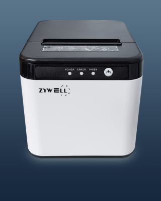Máy in hóa đơn Zywell ZY-Q821 (TRẮNG-USB)