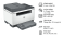 Máy in đen trắng đa năng HP LaserJet MFP M236Sdw (Print, copy, scan, ADF, A4, A5, USB, LAN, WIFI)