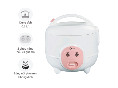 Nồi cơm điện Midea 0.6 lít MR-CM06SA